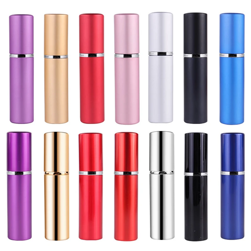 Perfume Fragrance Kit - 5/10PCS 5ML Aluminum Refillable Perfume Bottle