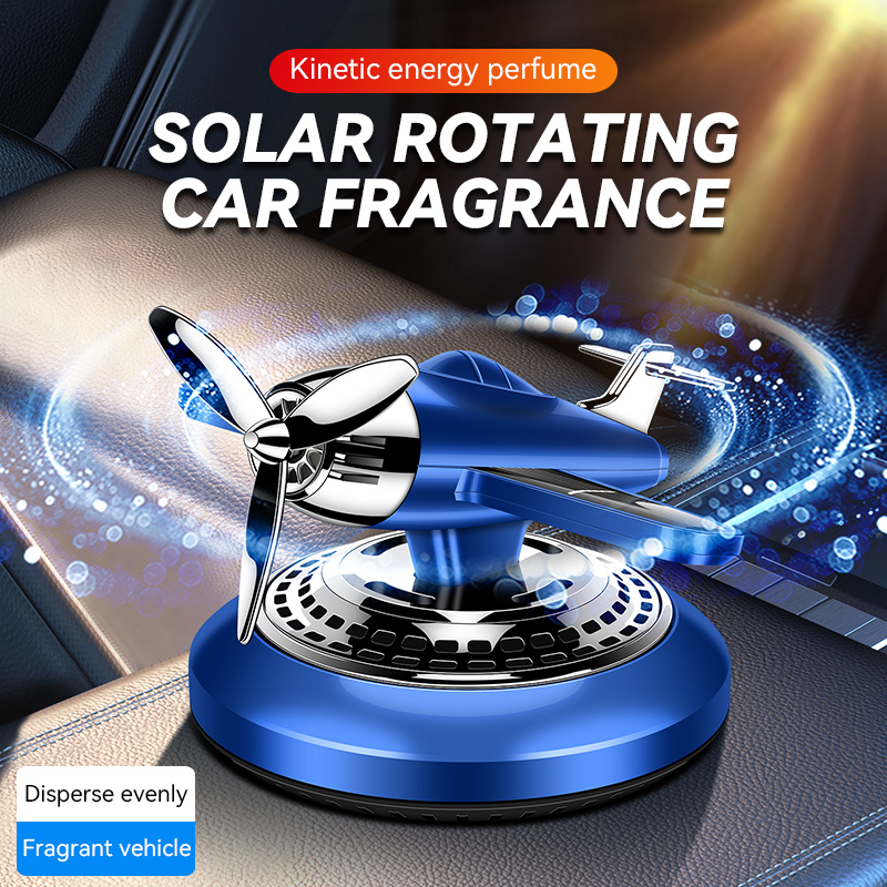 Perfume Aroma Fragrance - Solar energy powered rotating propeller fighter