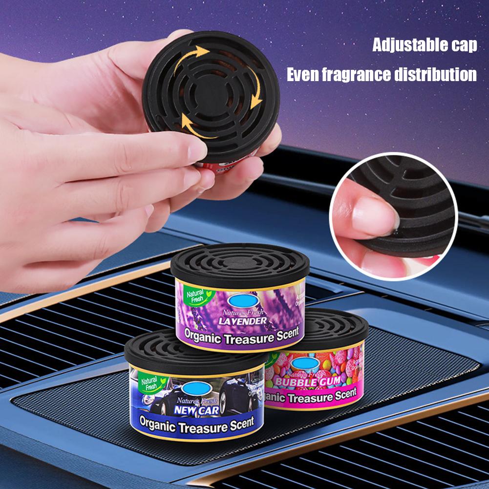 Fragrance Perfume Box - Car Flavoring Perfume Wood Blocks Lavender