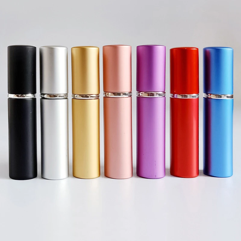 5/10PCS  5ML Aluminum Refillab - Perfume Fragrance Kit 评论和价格