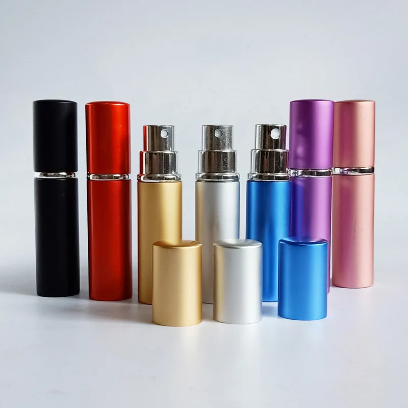 5/10PCS  5ML Aluminum Refillab - Perfume Fragrance Kit 评论和价格