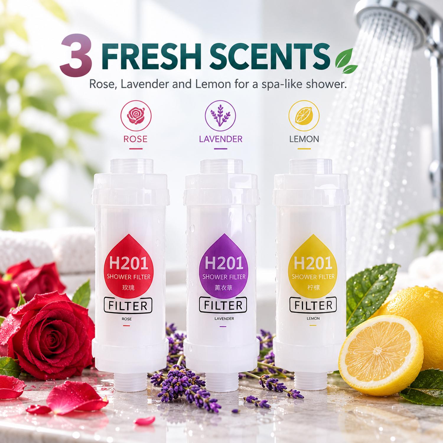 1/5pcs Shower Water Purificati - Perfume Lavender Fragrance 评论和价格