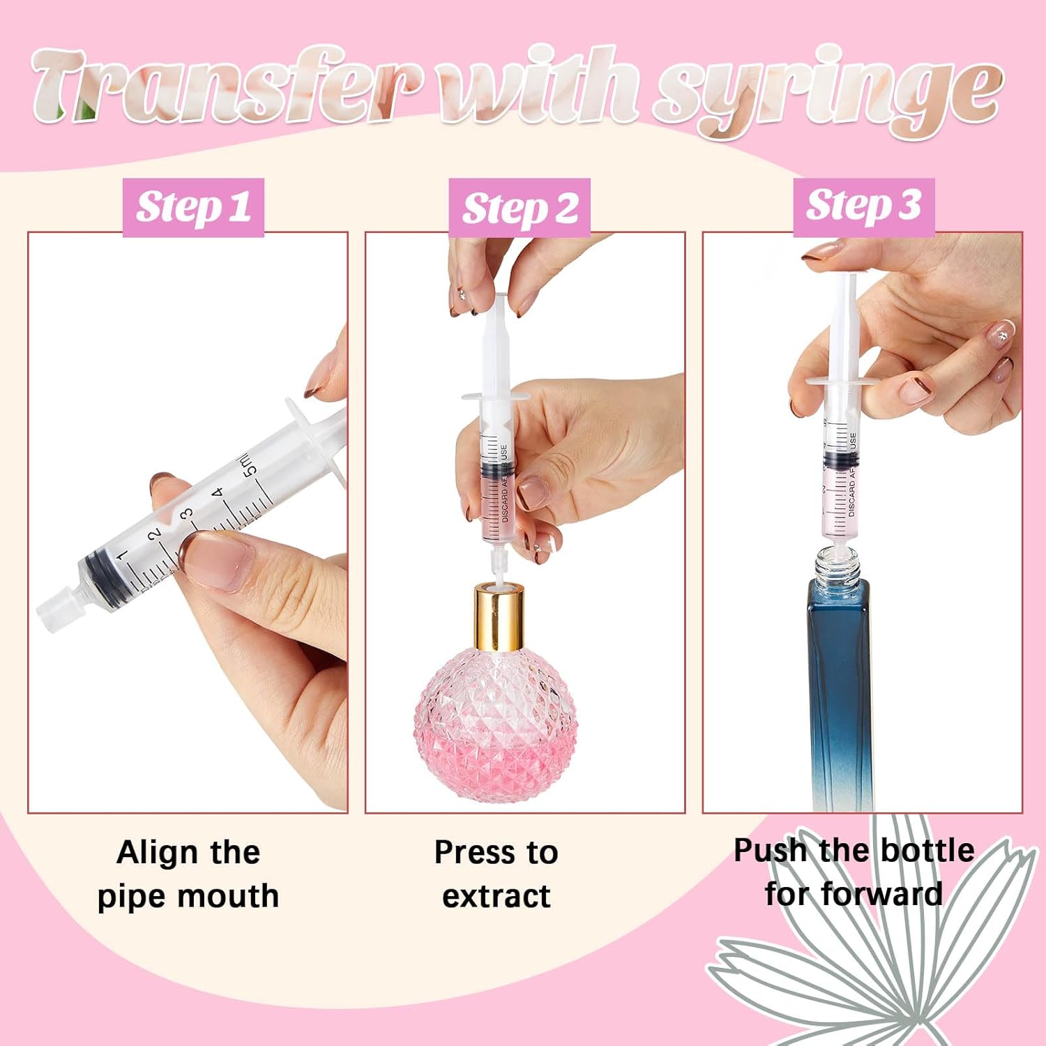 25/50PCS  perfume refill pump  - Perfume Fragrance Kit 评论和价格