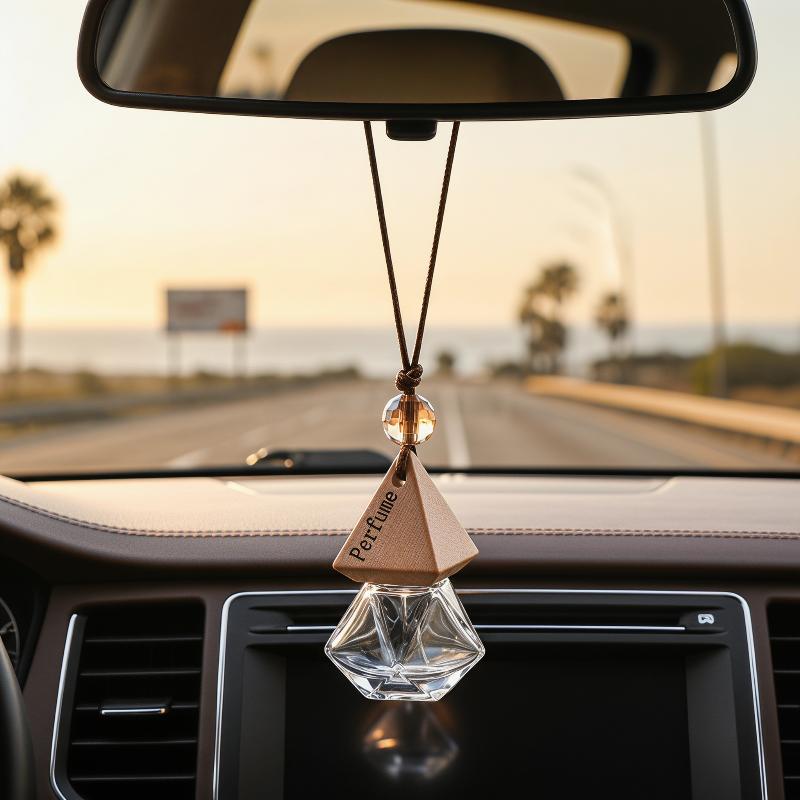Car Hanging Perfume Bottle 1Pc - Fragrance Perfume Box 评论和价格