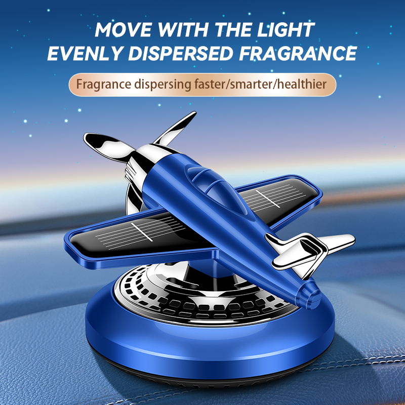 Solar energy powered rotating  - Perfume Aroma Fragrance 评论和价格
