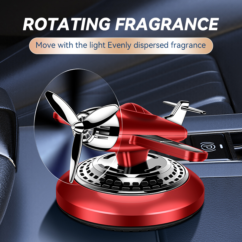Solar energy powered rotating  - Perfume Aroma Fragrance 评论和价格