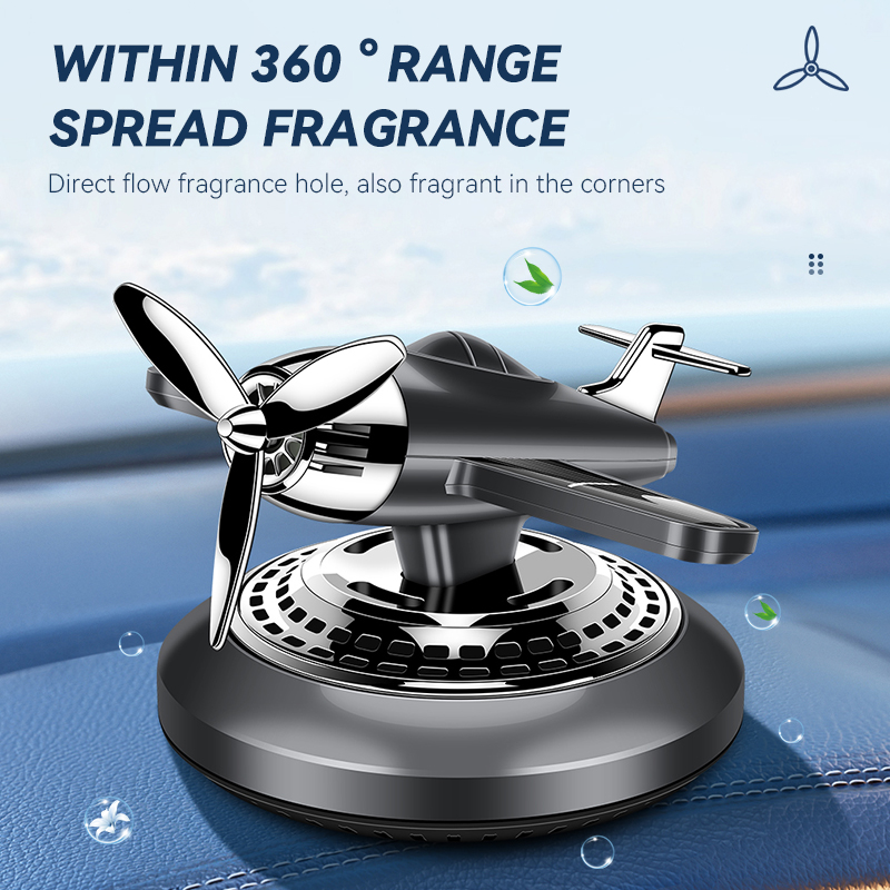 Solar energy powered rotating  - Perfume Aroma Fragrance 评论和价格