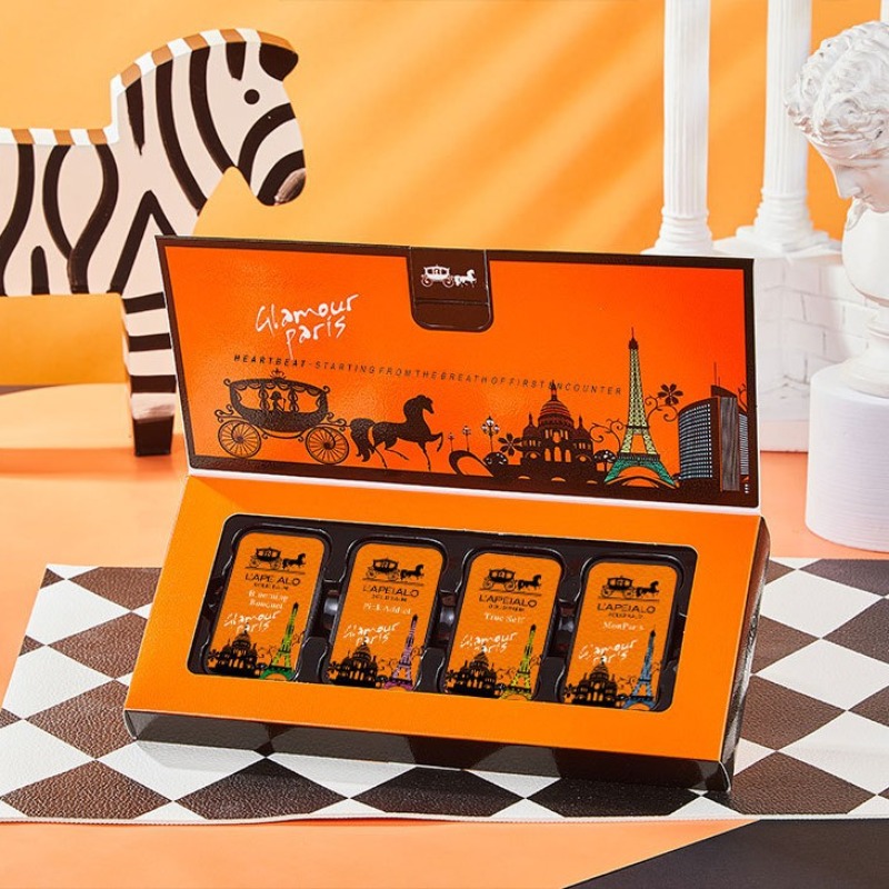 4Pcs/Box Carriage Solid Perfum - Fragrance Perfume Box 评论和价格