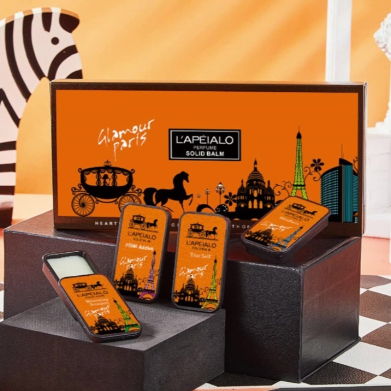 4Pcs/Box Carriage Solid Perfum - Fragrance Perfume Box 评论和价格