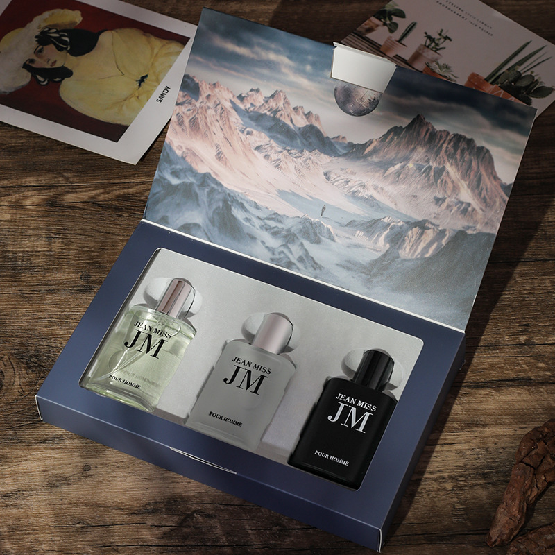 3 Pcs Men Eau de Toilette Colo - Fragrance Perfume Box 评论和价格