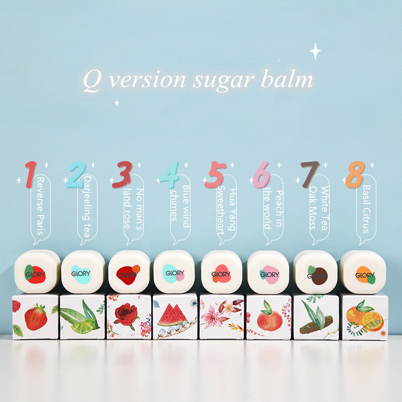 1PC Cute Mini Cube Solid Balm  - Perfume Aroma Fragrance 评论和价格