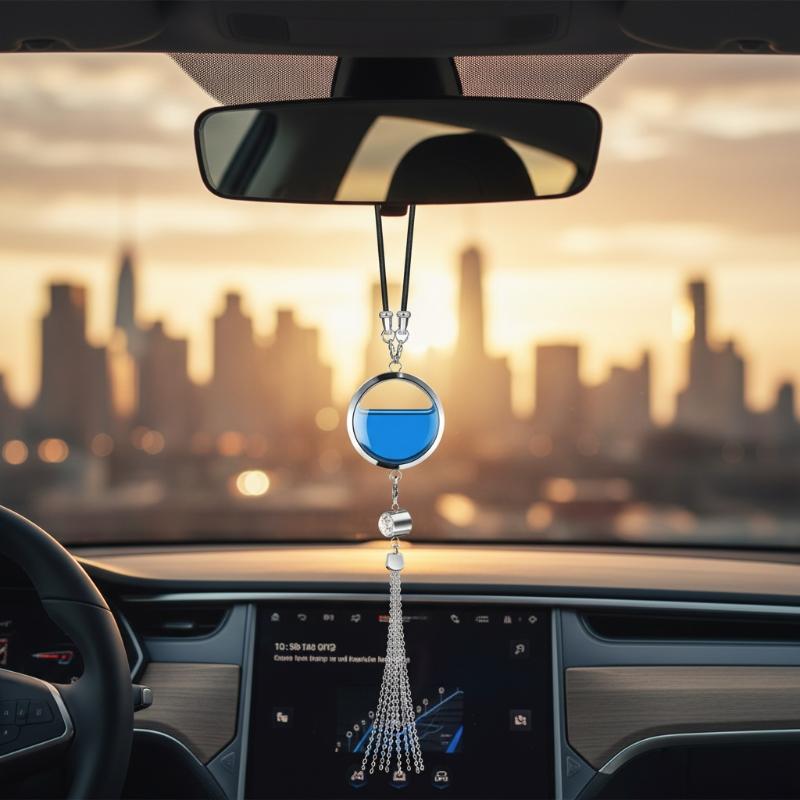 One Metal Car Decoration Penda - Fragrance Perfume Box 评论和价格